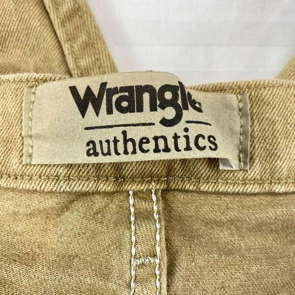 Wrangler Authentic Jeans Mens 37x32*ac 29 Denim Stretch Straight Leg Flat Front - Picture 8 of 14